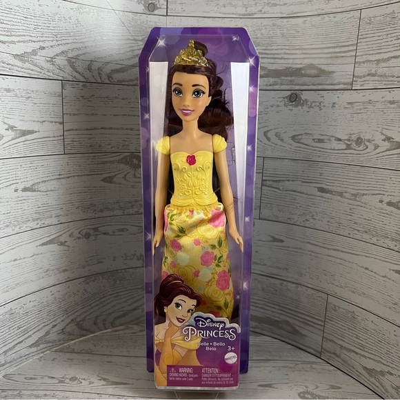 Disney Other - Disney Princess Belle Doll in Yellow and Pink from Beauty and The Beast
